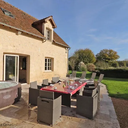 Maison Lumineuse Avec Jardin Clos, Spa, Proche Du Perche - Fr-1-497-168 *