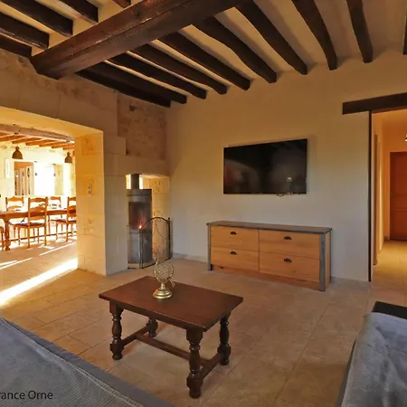 Maison De Charme Avec Spa, Jardin Clos, Teletravail, Proche Belleme Et Mortagne Au Perche - Fr-1-497-168 Feriehus