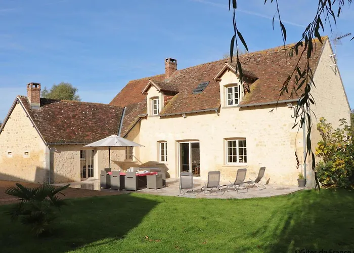 Maison Lumineuse Avec Jardin Clos, Spa, Proche Du Perche - Fr-1-497-168 Nyaraló *