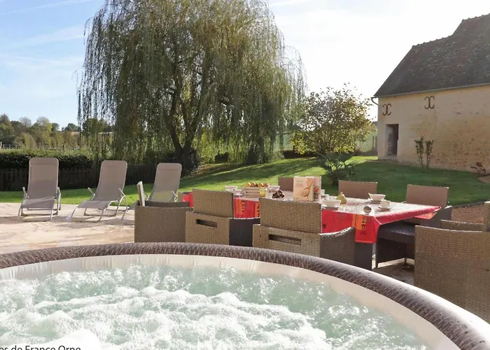 Maison Lumineuse Avec Jardin Clos, Spa, Proche Du Perche - Fr-1-497-168 * Le Pin-la-Garenne